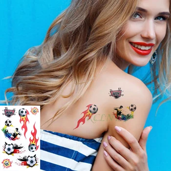 Nepremočljiva Začasni Tattoo Nalepke Barve Raketa astronavt Ponaredek Tatto Flash Tattoo Tatouage Body Art Stopala Armfor Dekle Ženske Otroci