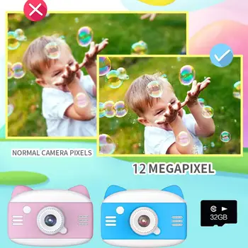 Najnovejši Visoko Kakovost Otroci Fotoaparat Igrače 3,5-Palčni HD Digitalni Fotoaparat Izobraževalne Igrače Za Otroke, Veliko Daril Za Otroke