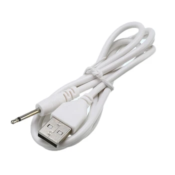 1m USB Vtičnica Plug Aux DC2.5mm Audio Kabel USB 2.0 DC 2,5 mm Komolec 2A Polnjenje Linija 2.5 USB USB2.5 Mono Vhodni
