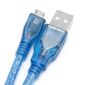 USB 2.0 A Moški-Micro B 5pin Male 28/24AWG Podatkovni Kabel Polnilnika Visoko Hitrostjo 1,5 M