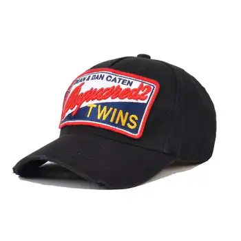 2021 DSQ2 blagovne znamke klobuk 2021 NOVIH moških Baseball Caps bombaž DSQ Črke unisex Nastavljiv Baseball Caps Visoke Kakovosti blue cap za moške