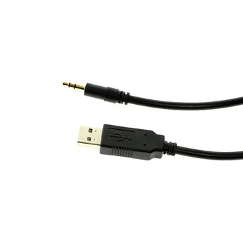 Najboljše cene USB TTL za 3,5 mm Kabel 3.3 V TTL-232R Serijskega UART Kabla 6 M z 3.5 mm Audio Jack ponikljani 3,5 MM, USB Kabel