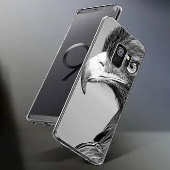 Vroče Živali orel Mehko Silikonsko Ohišje Za Samsung Galaxy S10 S8 S9 Plus S7 Rob A6 A8 Plus A7 A9 2018 A5 2017 Moda Pokrov