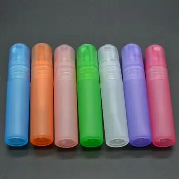 5ml Multicolor Led Translucence Plastično Razpršilo Steklenico Potovanja Ličila Parfum Spray ponovno napolniti Steklenico 50pcs/veliko