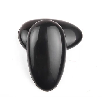 5 Parov Črni Plastični Uho Kritje Za Frizerski Trgovini Salon Professional Naušniki Lase Nepremočljiva Frizerski Barvanje C4P3