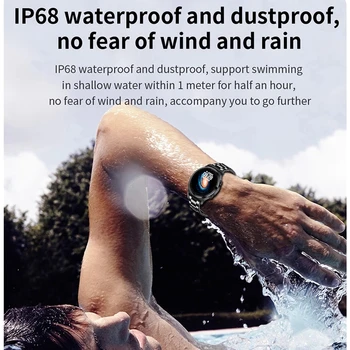 2021 blagovne Znamke Moških Šport Ure Bluetooth Klic Digitalni LED Elektronske Ročne Nepremočljiva Plavanje Dejavnosti Tracker Ura uro