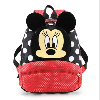 Otroci Disney torba Vrtcu Otroci Mickey Mouse Šolske Torbe Roza Minnie Nahrbtnik Princesa Schoolbags Torba Za Fantje Dekleta