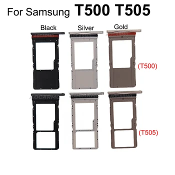 Aocarmo MicroSD Pladenj za Kartico Sim Reža Za Samsung GALAXY Tab A7 10.4 T500 T505 Nadomestni Del