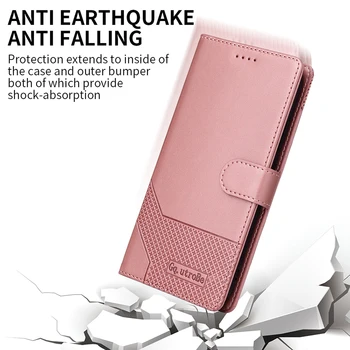 Etui Flip Usnje Primeru Telefon za Samsung Galaxy Note 8 9 10 Pro Opomba 20 Ultra Plus A7 2018 A750 M31 Denarnice Kartico v Režo za Knjigo Kritje