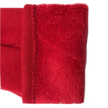 Rokavice ženske rdeča 2020 novo lycra tkanina super mehka zimske rokavice jeseni mode športno jahanje kompozitni antilop, da bo toplo