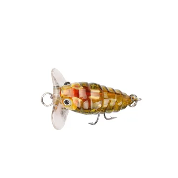 1PCS Letenje ribolov Vaba Ribolov Žuželke Hrad Vabe Bas cicada isca umetno 4 cm 4.2 g Vab Crankbaits Krap ribolov lure
