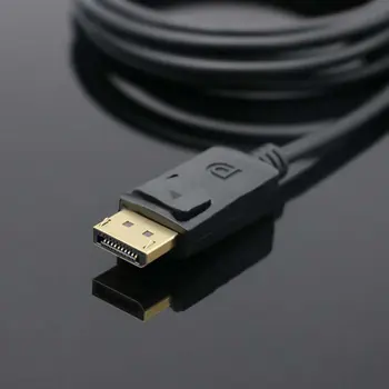 1,8 M Display Port DP Moški HDMI je Združljiv Adapter 4K L Vrh PC High-definition TV-Visoko zmogljiv Pretvornik