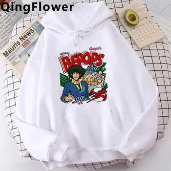 Anime Cowboy Bebop hoodies male tiskane y2k estetske Ulzzang anime moški hoddies puloverju natisnjeni hip hop