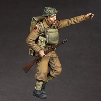1/35 Smolo Model slika GK Vojak, Britanski infantryman za Univerzalni Nosilec, Vojaške teme, Nesestavljeni in unpainted kit