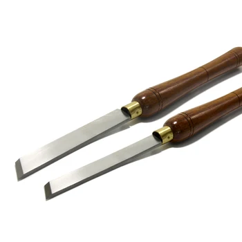 1 x 420mm Woodturning Skew Dleto Stružnica Izvlečejo Nož Rezilo HSS Oreh Ročaj Lesa Stružni za Lesnoobdelovalnih DIY Hobiji