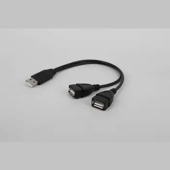 2 v 1 Usb2.0 kabel podaljšek, moški-ženska podatkovni kabel USB in napajalni kabel za trdi disk omrežna kartica povezava