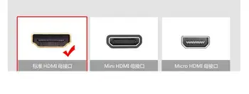 HDMI je združljiv Razširitev, Kratka M/F Kabel 4K HDMI je združljiv moški-ženska extender za Računalnik/HDTV/Prenosni računalnik/Projektor/PS3/4