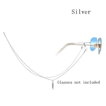 Zlato Barvo Verige Za Očala Listi Vrvica Za Opaljivanje Tega Modni Očala Za Ženske Trak Sončna Očala Vrvice Športna Očala Dodatki
