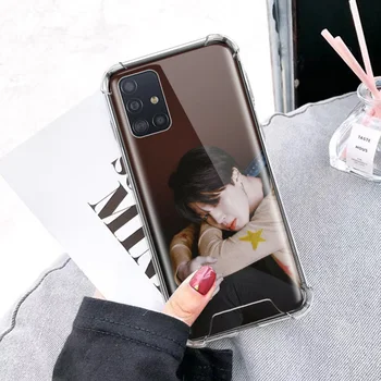 Kim V Taehyung Ohišje Za Samsung Galaxy A51 A71 5G M31 A41 A31 A11 A01 M51 M21, zračna Blazina Proti Padcu TPU Telefon Zajema