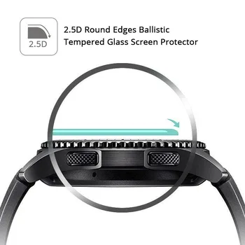 3pcs Screen Protector For Samsung Galaxy Watch 46mm 42mm Pametno Gledati Za Samsung Prestavi S3 S2 šport, Kaljeno Steklo Zaščitno folijo