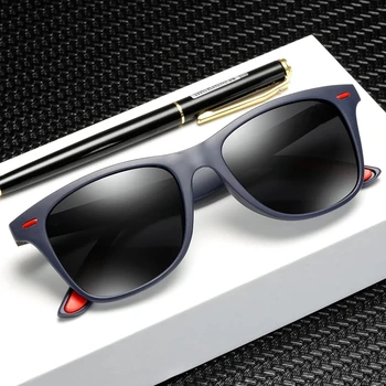 Klasična Polarizirana sončna Očala Moški Ženske blagovne Znamke Design Vožnje Kvadratni Okvir sončna Očala Moški Buljiti UV400 Gafas De Sol