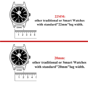 Trak Za Samsung Galaxy Watch 4/Classic/46mm/42mm/aktivna 2 Prestavi s3/S2 silikonsko zapestnico Huawei GT/2/GT2/3 Pro 22/20mm watchband