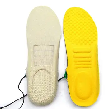 Novo Ogrevani Vložki Električne Blazine Stopala Pozimi Grelniki USB Polnilne Čevlji Boot Grelec Za Vodenje Noge Toplejše