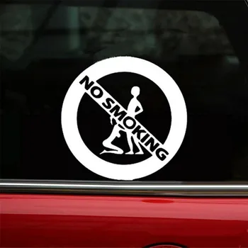 Ne Kajenje Fantje, Ne Kadite Avtomobilski Rezervoar Za Gorivo Pokrov Odsevne Nalepke Zabavno Motorno Kolo Avto Nalepke Potegnite Cvetje