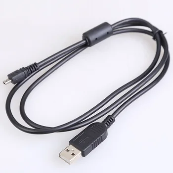 1M 8-Pin USB Podatkovni Kabel Prenosni Polnjenje Prenosa Podatkov Za Nikon Olympus Pentax Sony Panasonic Sanyo