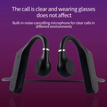 G3 Kostne Prevodnosti Brezžične Slušalke Bluetooth, združljiva V5.1 Nepremočljiva Uho Kavelj Lahka Teža, Ne V uho Športne Slušalke