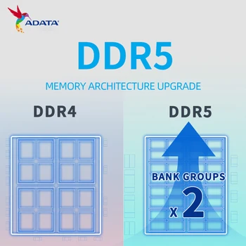 ADATA Novo XPG LANCER DDR5 DRAM Modul 16GB 4800MHZ Memoria Ram DDR5 Pomnilnika Za PC Desktop RAM Modul