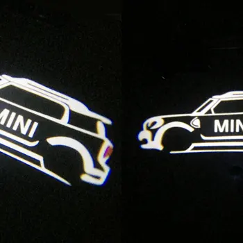 Avtomobilska Vrata, Luč Wireless Laser Projektor Logotip Led Dobrodošli Lučka za MINI Cooper F54 F56 F55 R60 R61 Avto-Styling