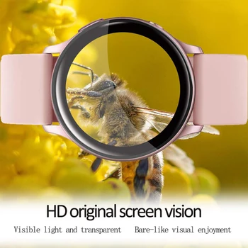 Zaščitnik celoten film za Samsung Galaxy Watch Aktivna 2 40 mm 44 prestavi S3 meje 46mm 42mm S2 Polimer Zaslon HD Anti-Mehurček