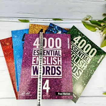 Novo 6 Knjig/Set 4000 Bistvenega pomena angleške Besede Ravni 1-6 IELTS, SAT Jedro Besede angleškega Knjiga