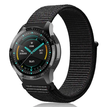 Najlon Trak Za Samsung Galaxy Watch 4 Classic 46mm Aktivna 2 Prestavi S3 Amazfit Nastavljiva Elastična Zapestnica Huawei GT 2e Pro Band