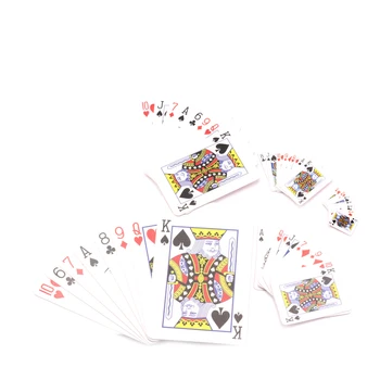 1 Nastavite Krči Karte Čarobne Trike Velikih Do Majhnih Kartico Profesionalni Čarodej Blizu Trikom Iluzijo Rekviziti Mentalism Trik