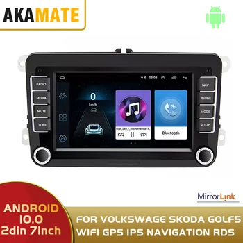Avto Android Stereo GPS Radio Za Volkswagen 2din 7 palčni HD Avto, Video Predvajalnik, Bluetooth, WIFI, GPS, 4G Neto Podporo Delu Kamera Zadaj