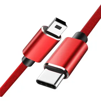 USB Tip C Na Mini USB Hitri Kabel za Polnjenje USB2.0 Prenos Podatkov Za Samsung P30 Kabel Polnilnika S20 Za Xiaomi Mobilni Telefon