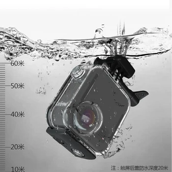 Za GoPro Max 20m Vodotesno Ohišje Lupino Zaščitni Pokrov Polje Za Go Pro 360 Panorama Akcijski Fotoaparat Potopite Ohišje dodatna Oprema