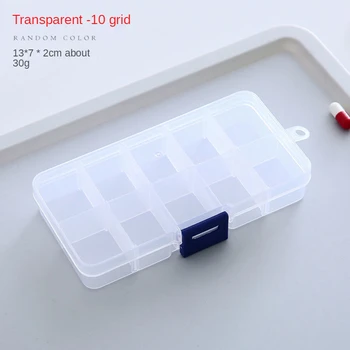 7 Dni 7 Omrežja Prenosni Tabletke Primerih Potovanja Dispen za Shranjevanje Posode Pisane Drog Razpršilnik Pakiranje Vlage-dokazilo Pill Box